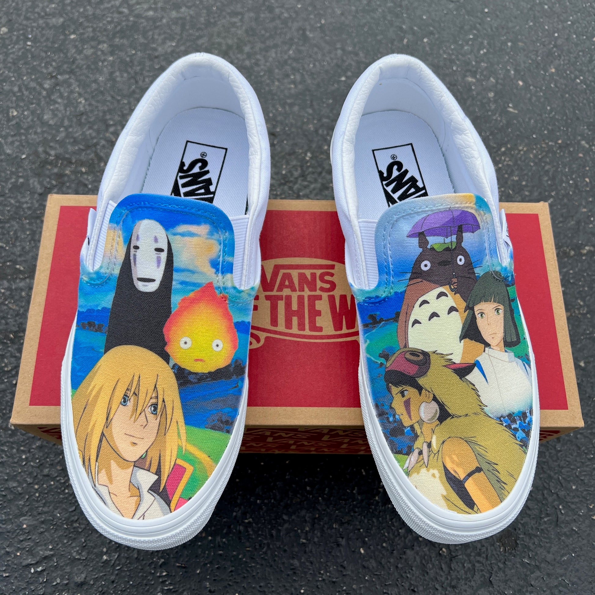 Studio Ghibli Custom Slip Ons