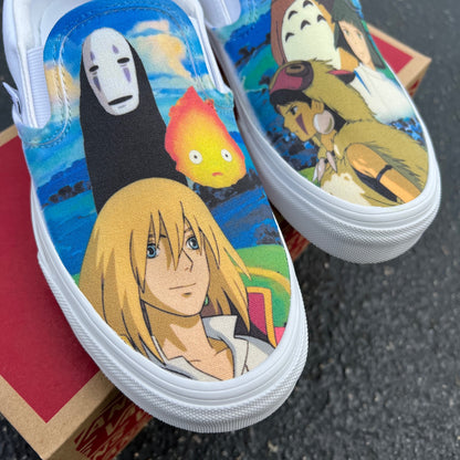 Studio Ghibli Custom Slip Ons