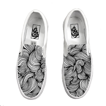 Vans black and white design Clearance