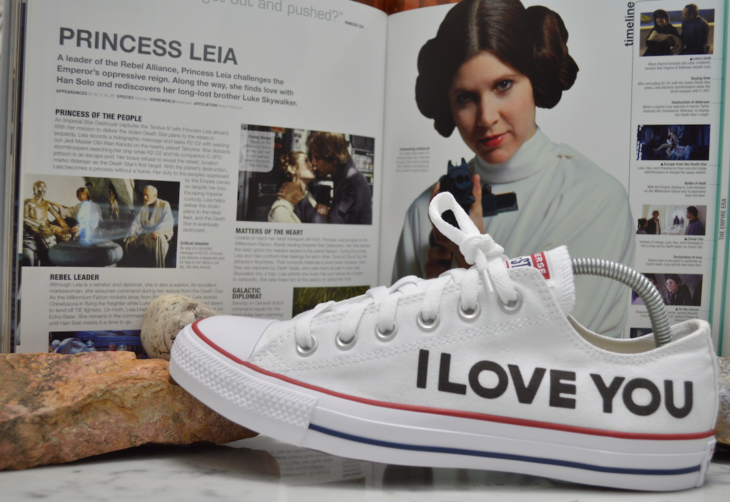 Star Wars I Love You I Know Princess Leia Han Solo Wedding Shoes