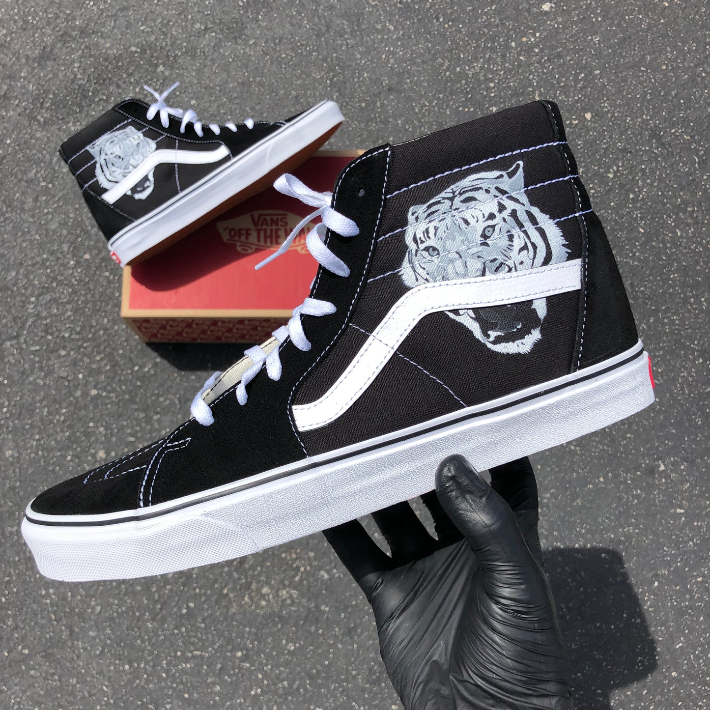 Custom Sk8 Hi Vans - GO CUSTOM - Custom Vans Shoes