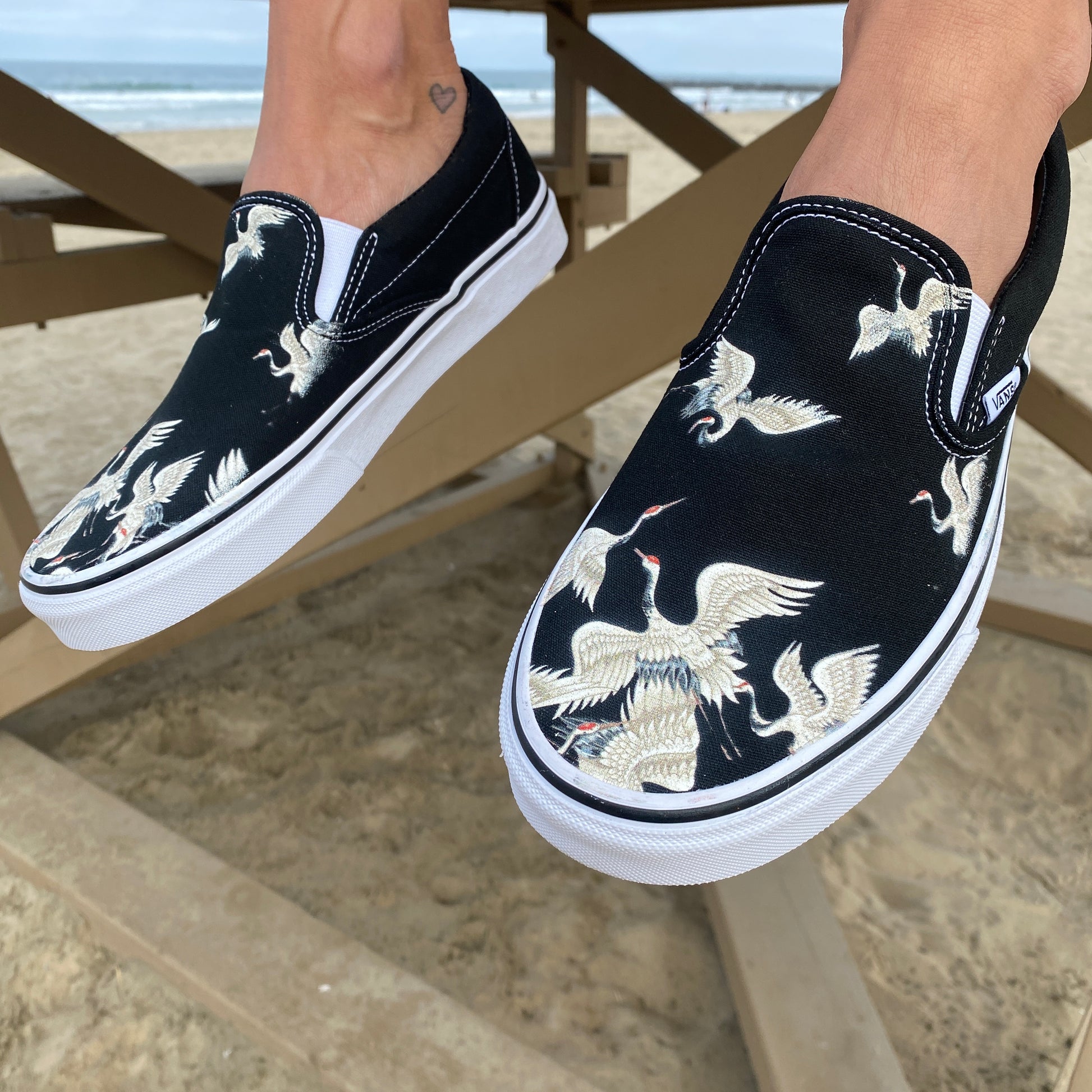 Flying - Custom Slip Ons - Vans Shoes – BlvdCustom