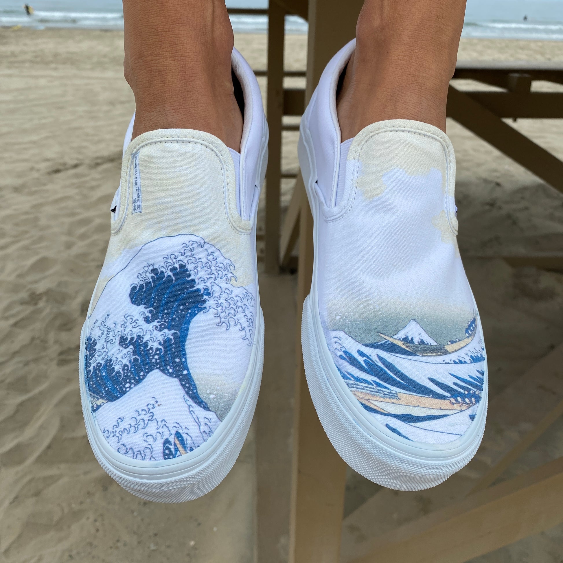 Custom Nike Air Force 1 - Great Wave Off Kanagawa - Custom Nike Shoes –  BlvdCustom