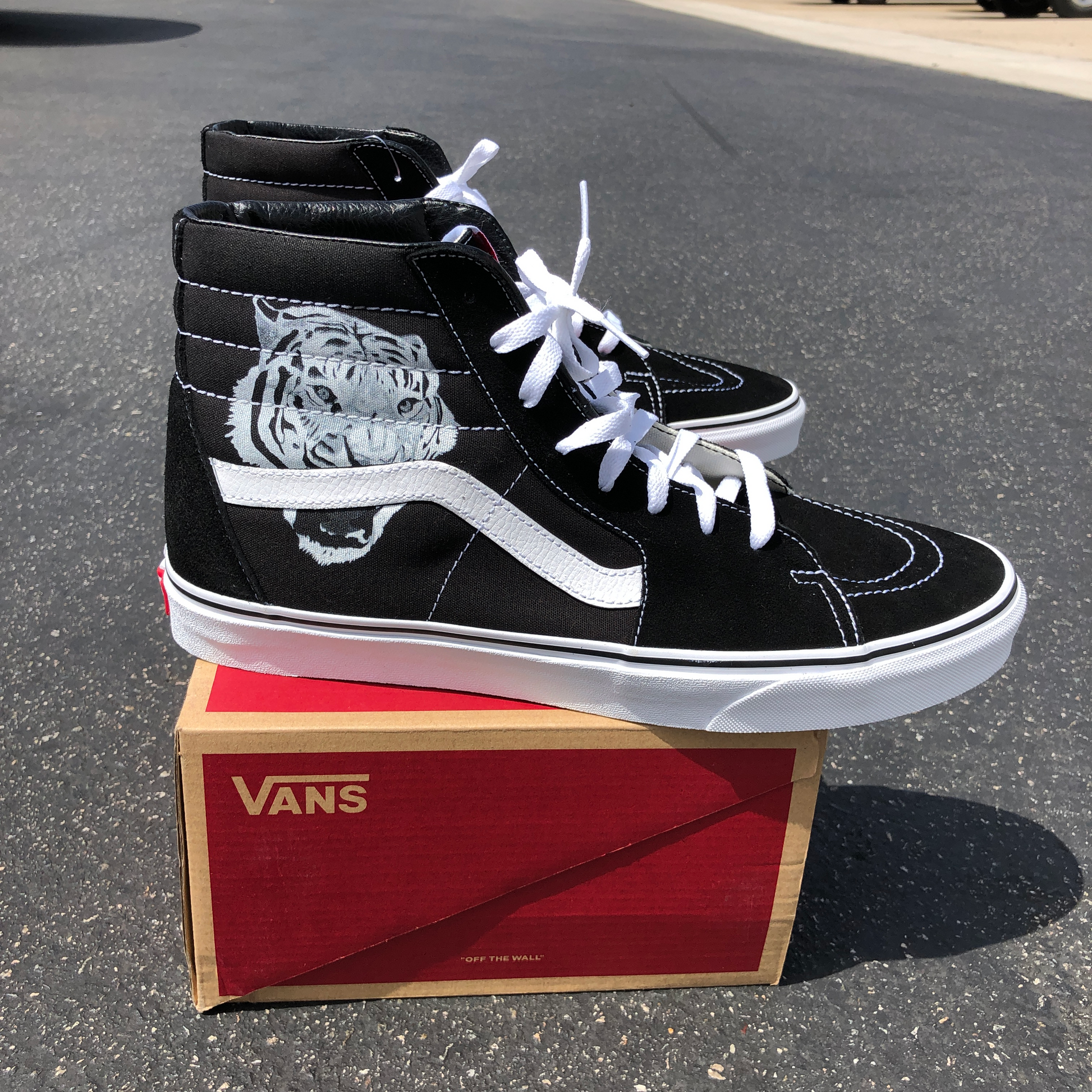 custom vans sk8 hi